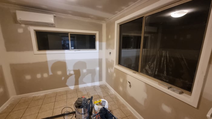 full bedroom sheeting and plastering canberra