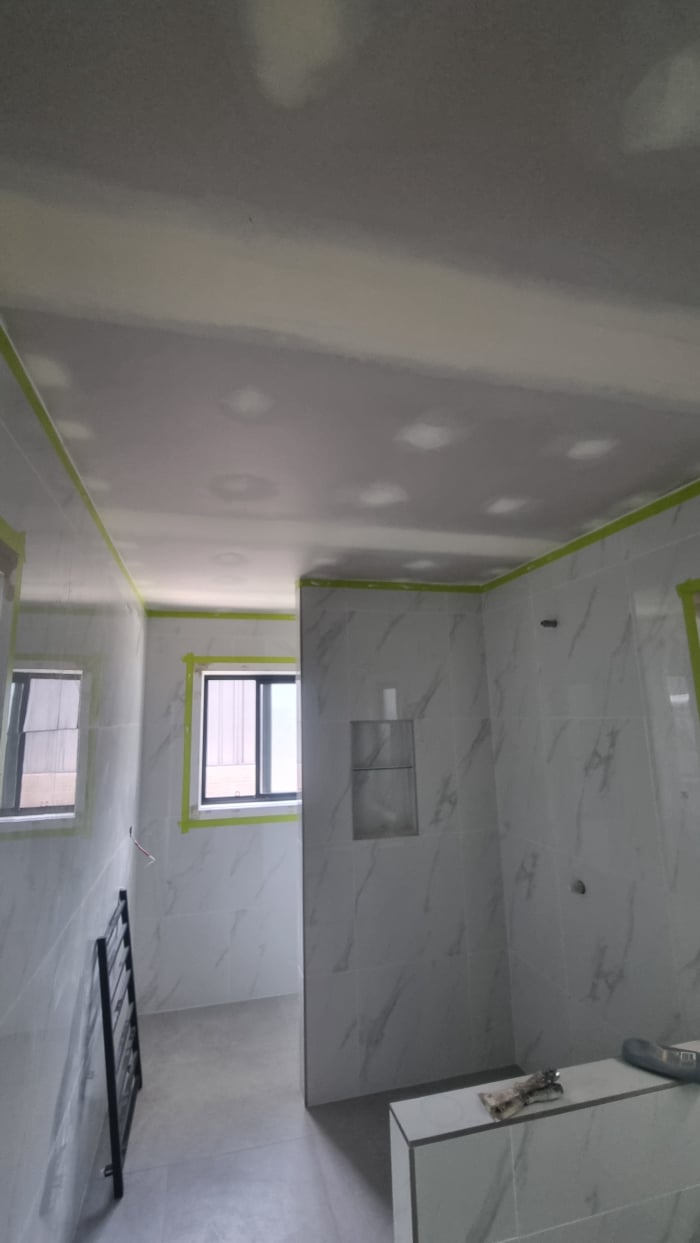 Bathroom sheeting and celling plastering canberra